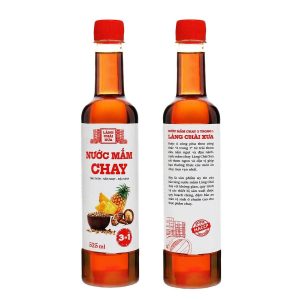 [Combo 4 Chai] Nước Mắm Nhỉ Làng Chài Xưa chai nhựa 525ml Cá Cơm Than, Hiệu Tôm Biển, Cá Cơm Ruột Đỏ, Chay 3in1