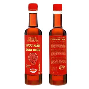 [Combo 4 Chai] Nước Mắm Nhỉ Làng Chài Xưa chai nhựa 525ml Cá Cơm Than, Hiệu Tôm Biển, Cá Cơm Ruột Đỏ, Chay 3in1